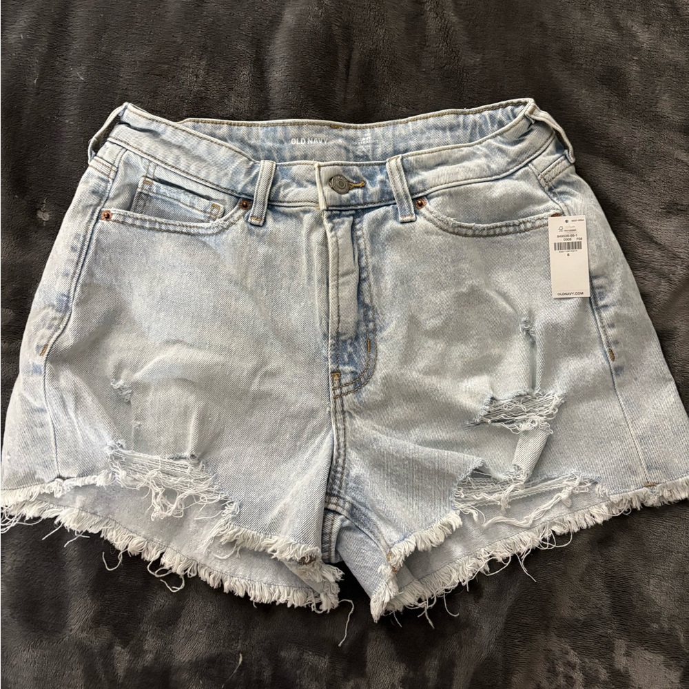 Curvy OG straight jean shorts